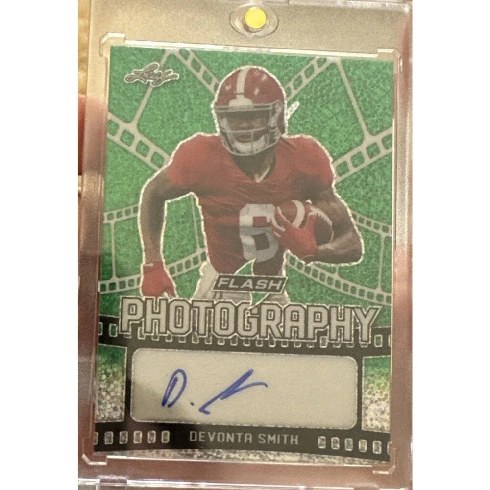 2021 Leaf Flash Flash Photography Green Devonta Smith #FP-DS2 Auto /25